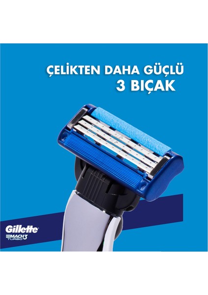 Mach3 Turbo Yedek Tıraş Bıçağı 5'Li modelleri