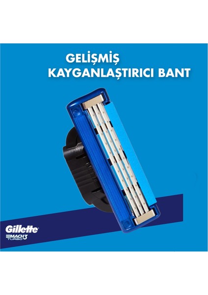 Mach3 Turbo Yedek Tıraş Bıçağı 5'Li fırsatları