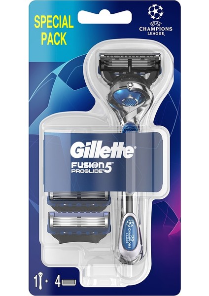 Fusion5 Proglide Makine + 3 Yedek Bıçak