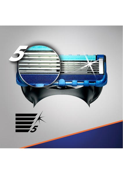 Fusion5 Proglide Makine + 3 Yedek Bıçak