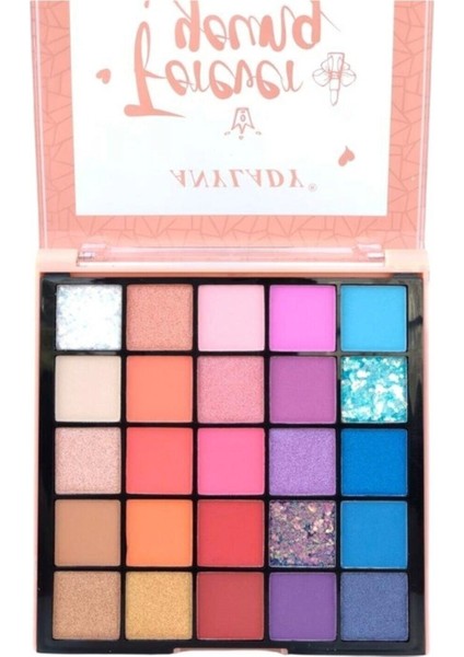 Roesıa Rose Cosmetics Anylady Sassy 25'li Göz Far Paleti Neon Color
