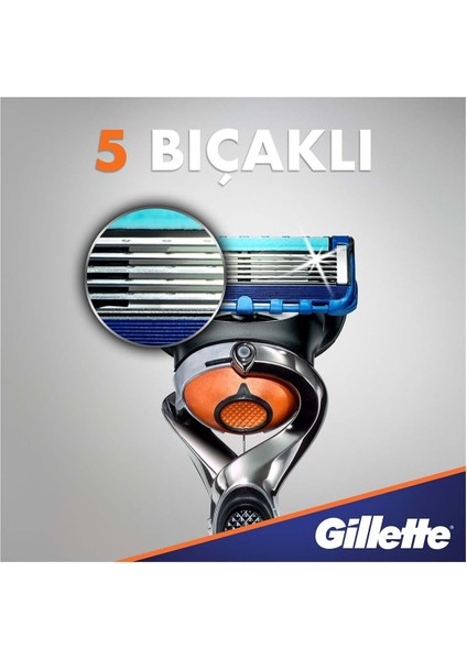 Fusion Proglide Flexball Tıraş Makinesi + 4 Yedekli