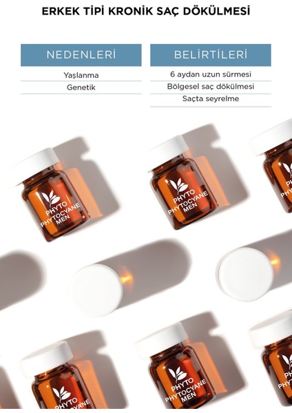 Phytocyane Erkek Tipi Bakım Serumu 12X5 Ml modelleri