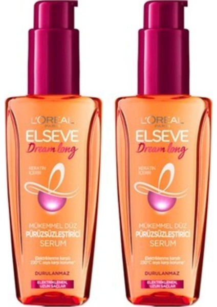 Dream Long Mükemmel Düz Pürüzsüzleştirici Serum 2 Adet 100 Ml