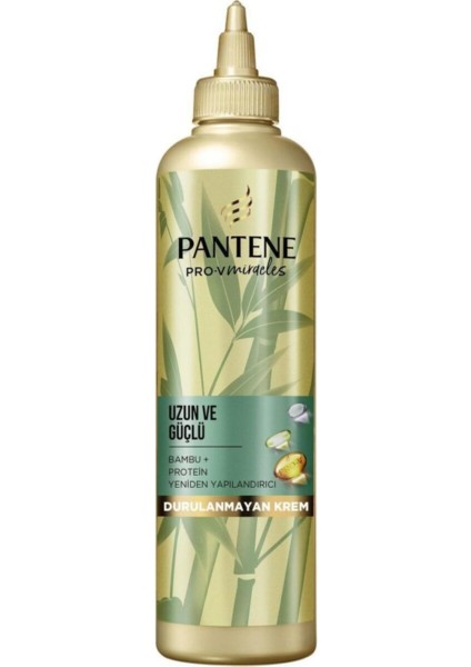 Uzun ve Güçlü Yeniden Yapılandırıcı 7/24 Durulanmayan Krem Bambu ve Proteinli 270ML