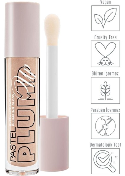 Plump Up Extra Hydrating Plumping Gloss NO:201