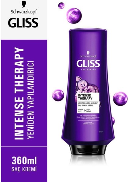 Intense Therapy Yeniden Yapılandırıcı Saç Kremi 360 ml 2'li fiyatları