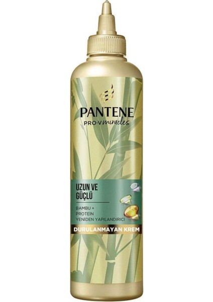 Uzun ve Güçlü Yeniden Yapılandırıcı Durulanmayan Krem Bambu ve Proteinli 270 ml