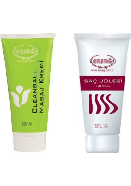 Saç Jölesi Normal Görünüm 200 ml + Masaj Kremi 200 ml