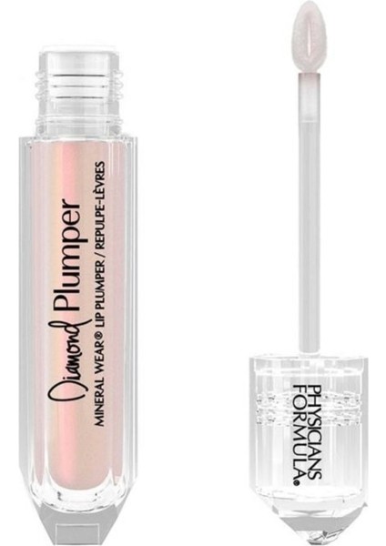 Diamond Plumper Lipgloss Light Pink Princess Cut