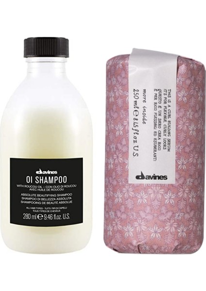 Oı Oil Şampuan 250 Ml + Curl Building Serum 250 Ml