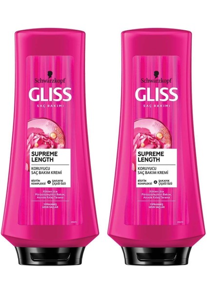 Supreme Length Uzun Saçlara Özel Saç Kremi 360 ml 2'li fiyatları