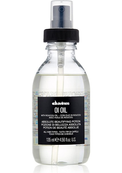 Professional Oi Weightless Frizz Control Shine And Softness Nourishing Hair Oil 135 Ml