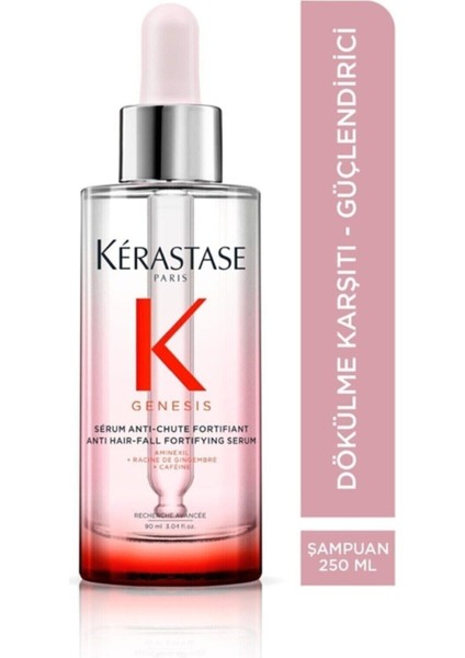 Genesis Serum Anti-Chute Fortifiant Saç Dökülmesini Önleyici Serum 90ml Yeni Buk.