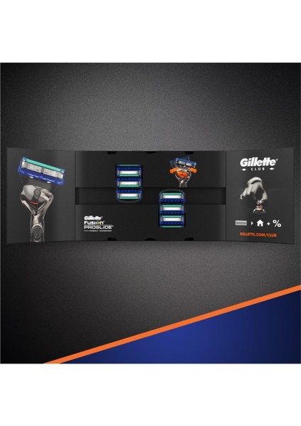 Fusion Proglide 8'Li Yedek Tıraş Bıçağı Karton Paket modelleri