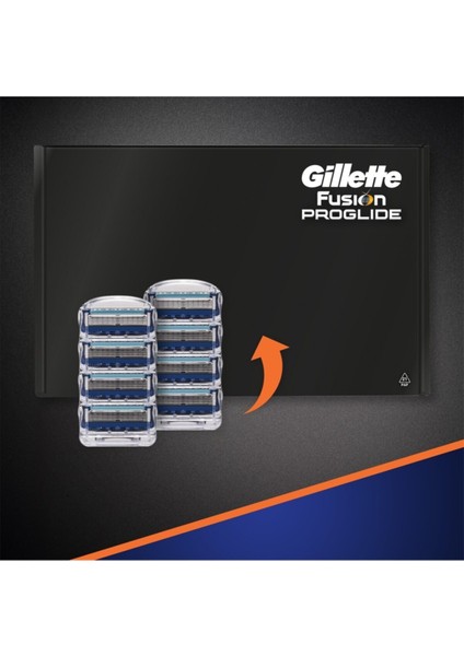 Fusion Proglide 8'Li Yedek Tıraş Bıçağı Karton Paket indirimleri