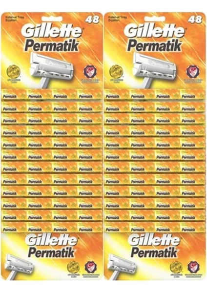 Jilet Gillette 48×2=96 Adet