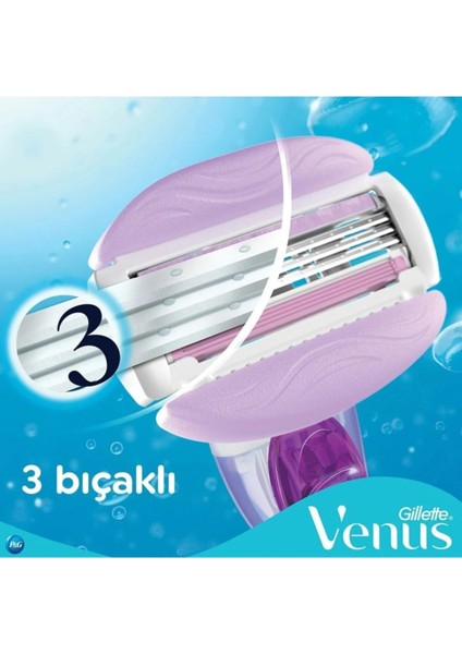 Venüs Comfort Glide Breeze Tıraş Makinesi + 2 Yedek Başlık indirimleri