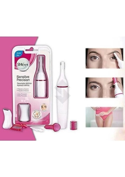 Heppstore Sweet Sensitive Precision Tüy Alma Şekillendirme Seti-Sarı