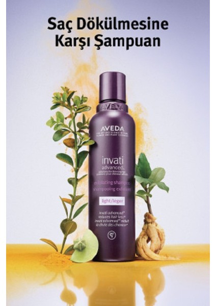 Invati Advanced Şampuan: Hafif Doku 200ML 018084016510