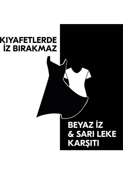 Kadın Deodorant Sprey Invisible On Black White Clothes 150 ml X3 Adet