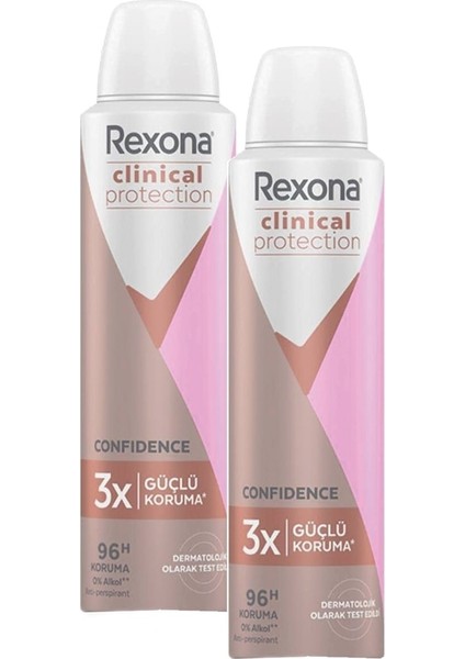 Clinical Protection Antiperspirant Deodorant 150 ml *2 Adet