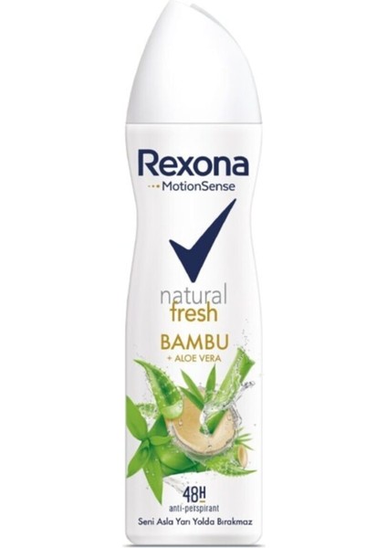Bambu ve Aloe Vera Kadın Deodorant Sprey 150 ml