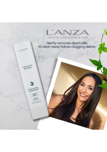 L'anza Stimulating Saç Kremi 250 ml L'anza Saç 654050662093 indirimleri