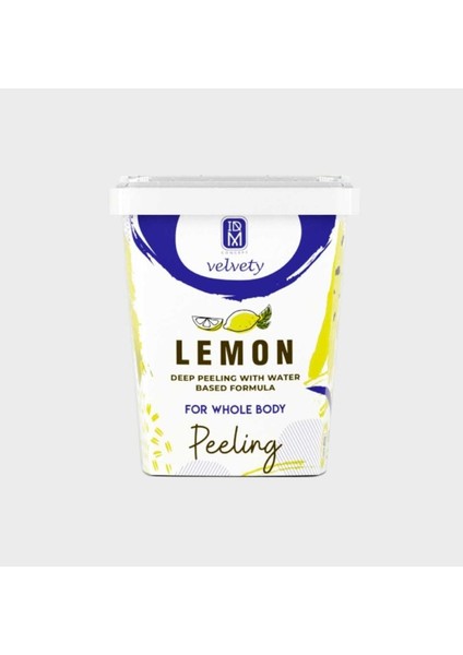Velvety Limonlu ve Yağ Bazlı Vücut Peelingi Newonline.04