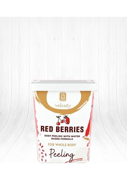 Velvety Peeling - Red Berrıes - 400 ml