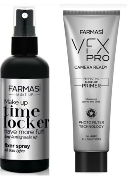 Makyaj Sabitleyici 115 ml + Vfx Pro Makyaj Bazı 25 ml