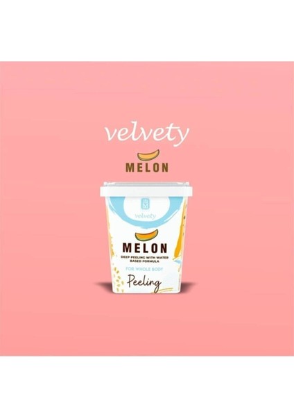 Velvety Idm Concept Velvety Melon Body Peelıng / Vücut Peelingi 400 ml