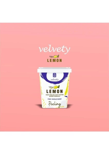 Velvety Concept Velvety Lemon Body Peelıng / Vücut Peelingi 400 ml