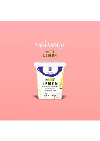 Idm Velvety Concept Velvety Lemon Body Peelıng / Vücut Peelingi 400 ml