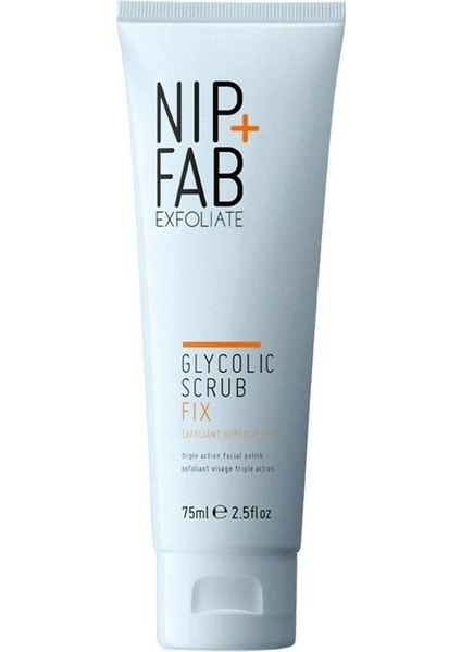 Nip+Fab Glycolic Fix Yüz Peelingi Pürüzsüz Aydınlık Görünüm 75 ml