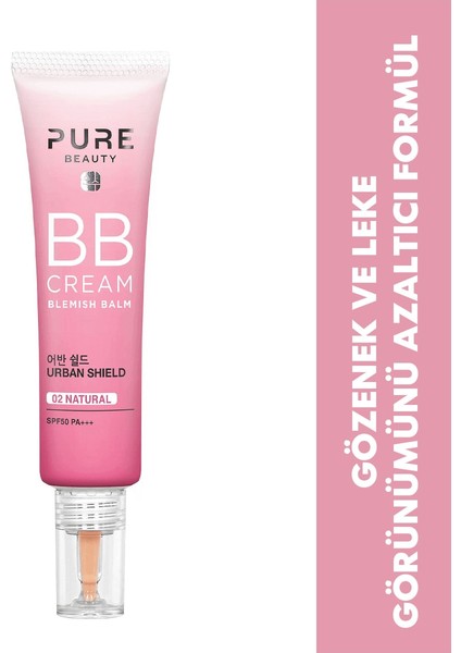 Bb Cream SPF50 Pa+++ Natural 30 ml