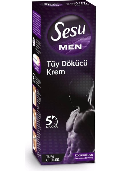 Tüy Dökücü Krem Men 100 ml