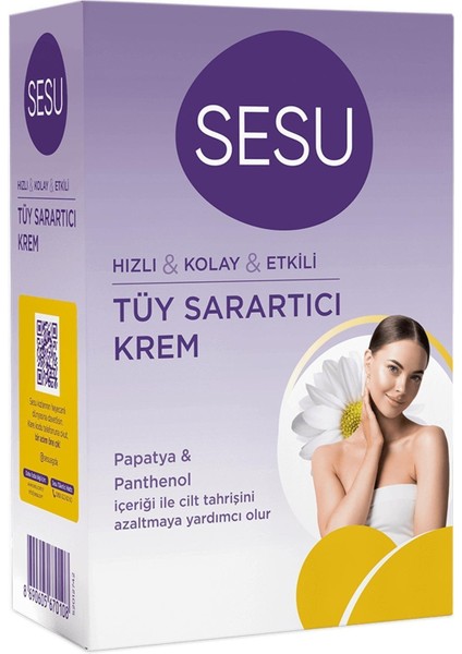 Tüy Sarartıcı Krem 35+18 gr