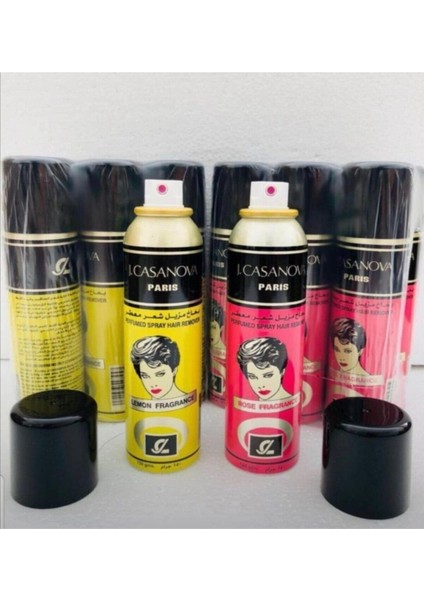 Casanuova J. Casanova Paris Tüy Dökücü Sprey Gül Rose 150 gr 2'li Paket fiyatları