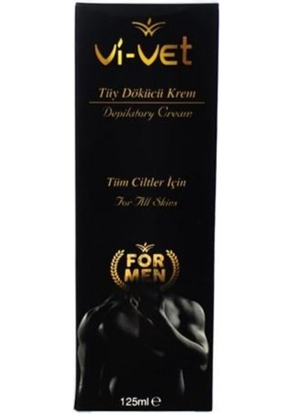 Vi Vet Erkek Tüy Dökücü Krem 125 ml