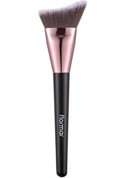 Contour Brush Pudra, Likit, Stick ve Krem Kontür Uygulamalarında Kullanılan Makyaj Fırçası.