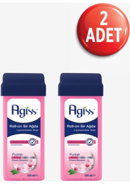s Roll On Sir Ağda 100 Ml Hassas Ciltler/Pudralı/2 Adet