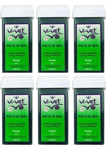 Vi Vet Vivet Azulen Kartuş Sir Ağda 100 Ml 6'Lı