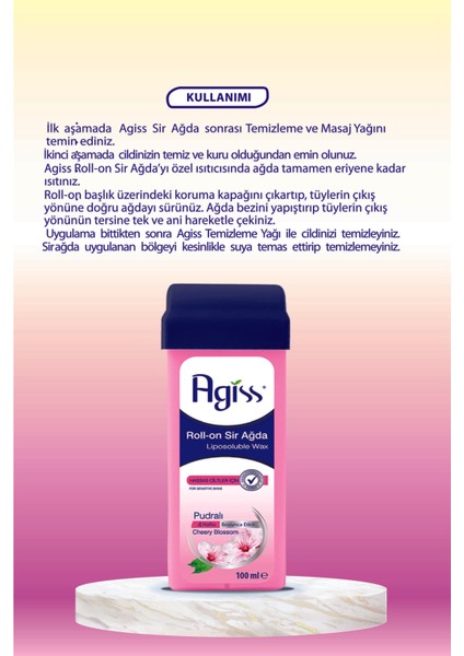 s Roll On Sir Ağda 100 Ml Hassas Ciltler/Pudralı/2 Adet