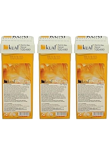 Profesyonel Kartuş Sir Ağda Naturel 100 Ml 3 Adet