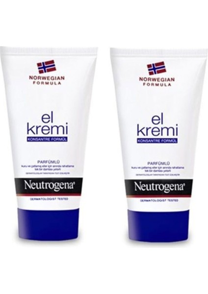 Parfümlü El Kremi 50 ml 2ADET Neutrogena