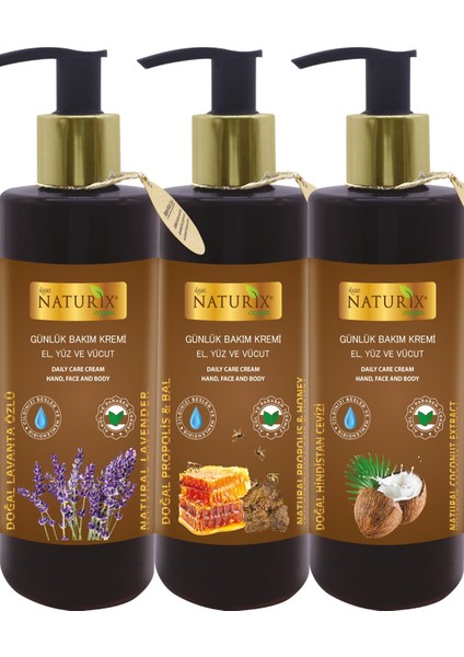 Doğal Propolis & Bal Özlü - Lavanta - Hindistan Cevizi 250 ml Nemlendirici El