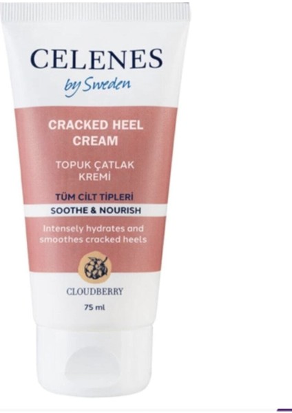 Celenes By Sweden Cloudberry Herbal Topuk Çatlak Kremi 75ML