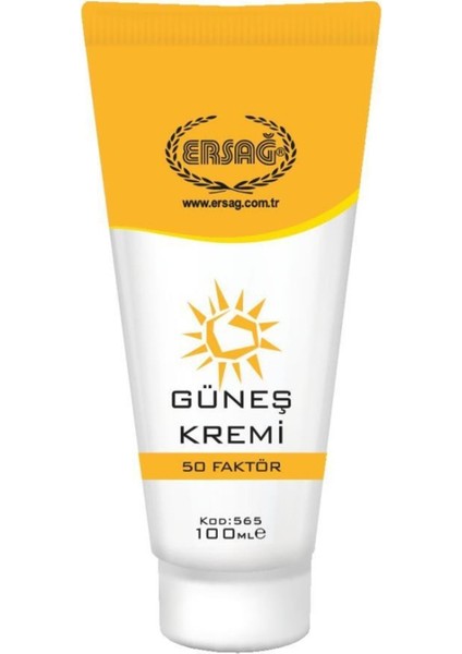 Güneş Kremi 50 Faktörlü 100 Ml.