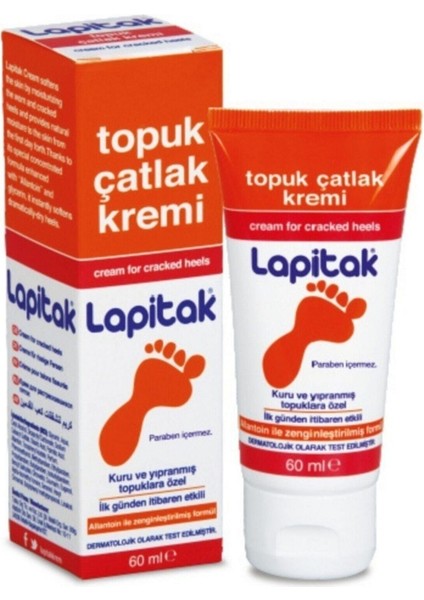 Ayak Bakım 60 Kremi ml Topuk Çatlak Kremi 60 ml Lapitak Set